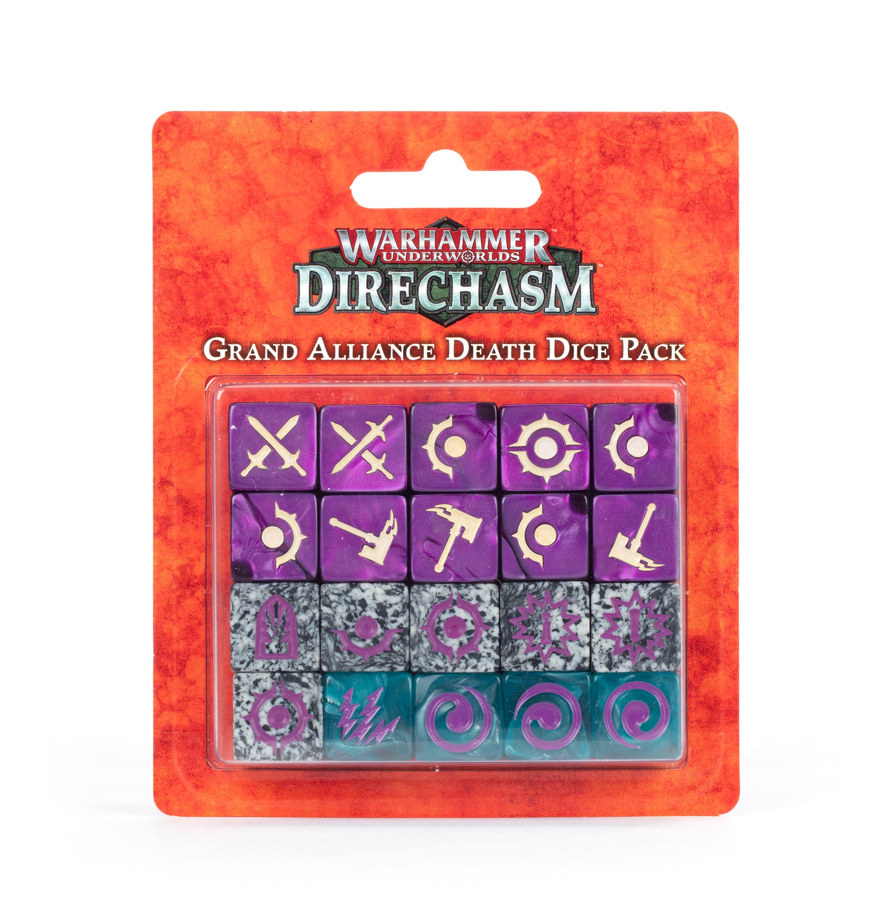 Warhammer Underworlds: Direchasm – Grand Alliance Death Dice Pack | Odin's Place