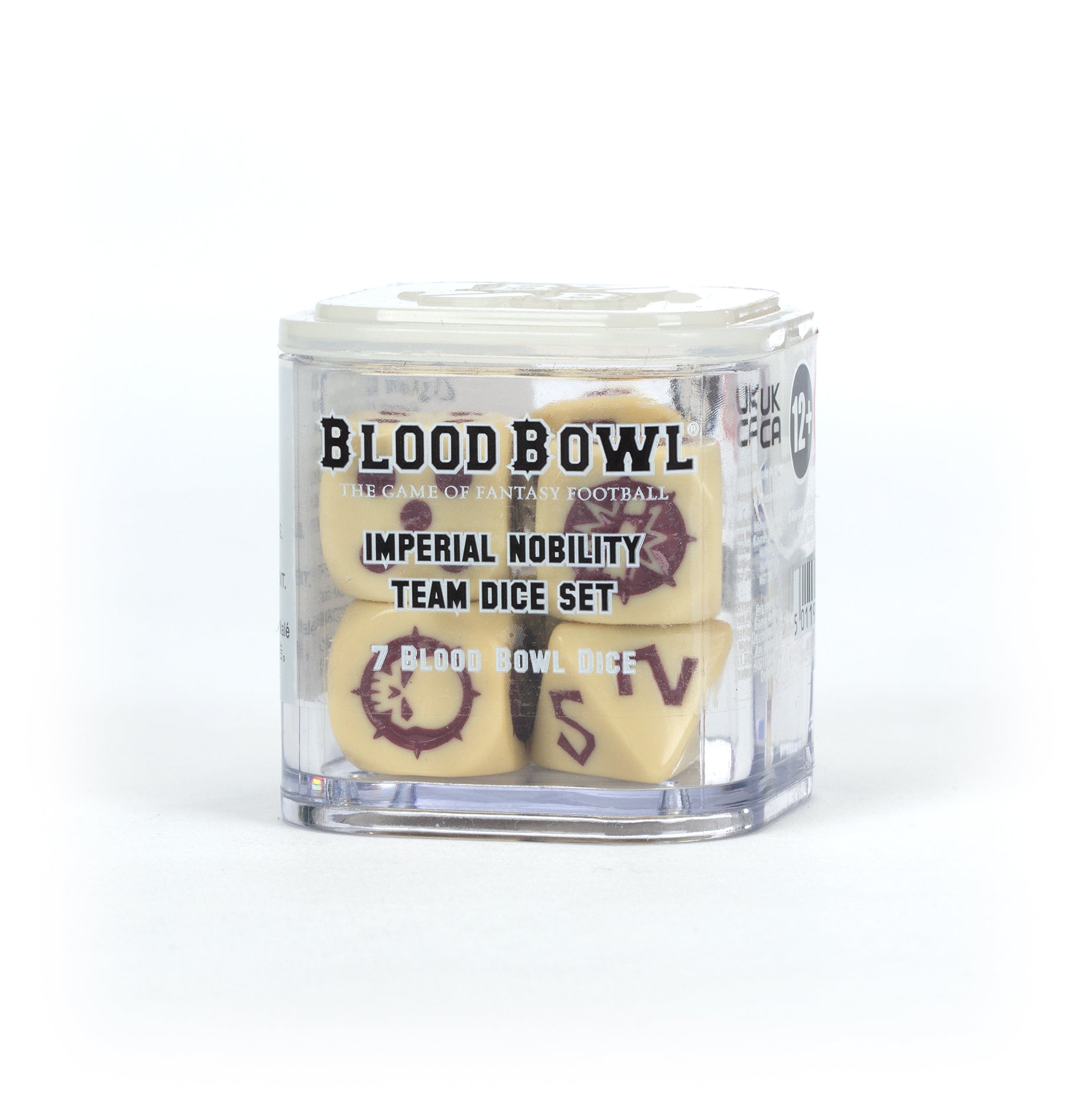 Blood Bowl: Imperial Nobility Team Dice Set | Odin's Place