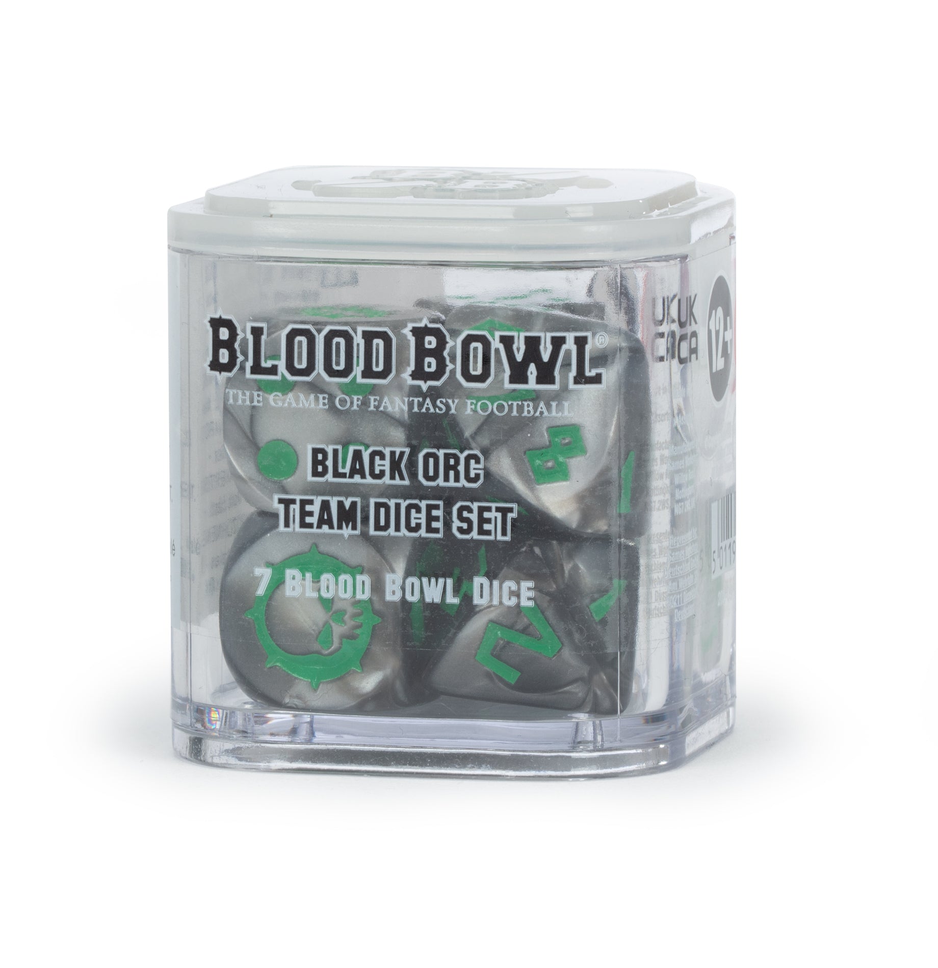 Blood Bowl: Black Orc Team Dice Set | Odin's Place