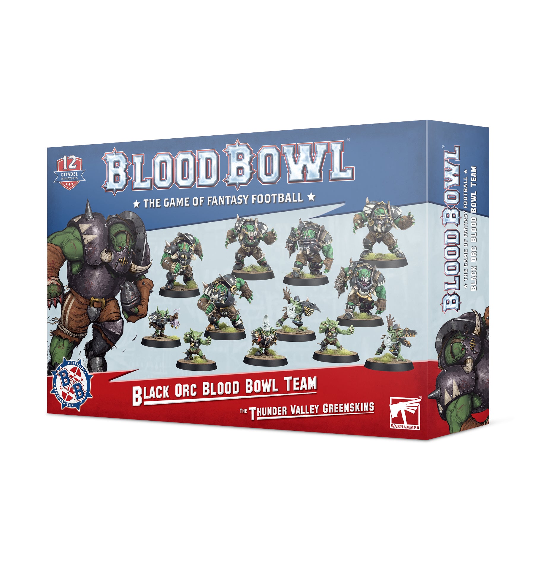 Blood Bowl: Black Orc Blood Bowl Team The Thunder Valley Greenskins | Odin's Place