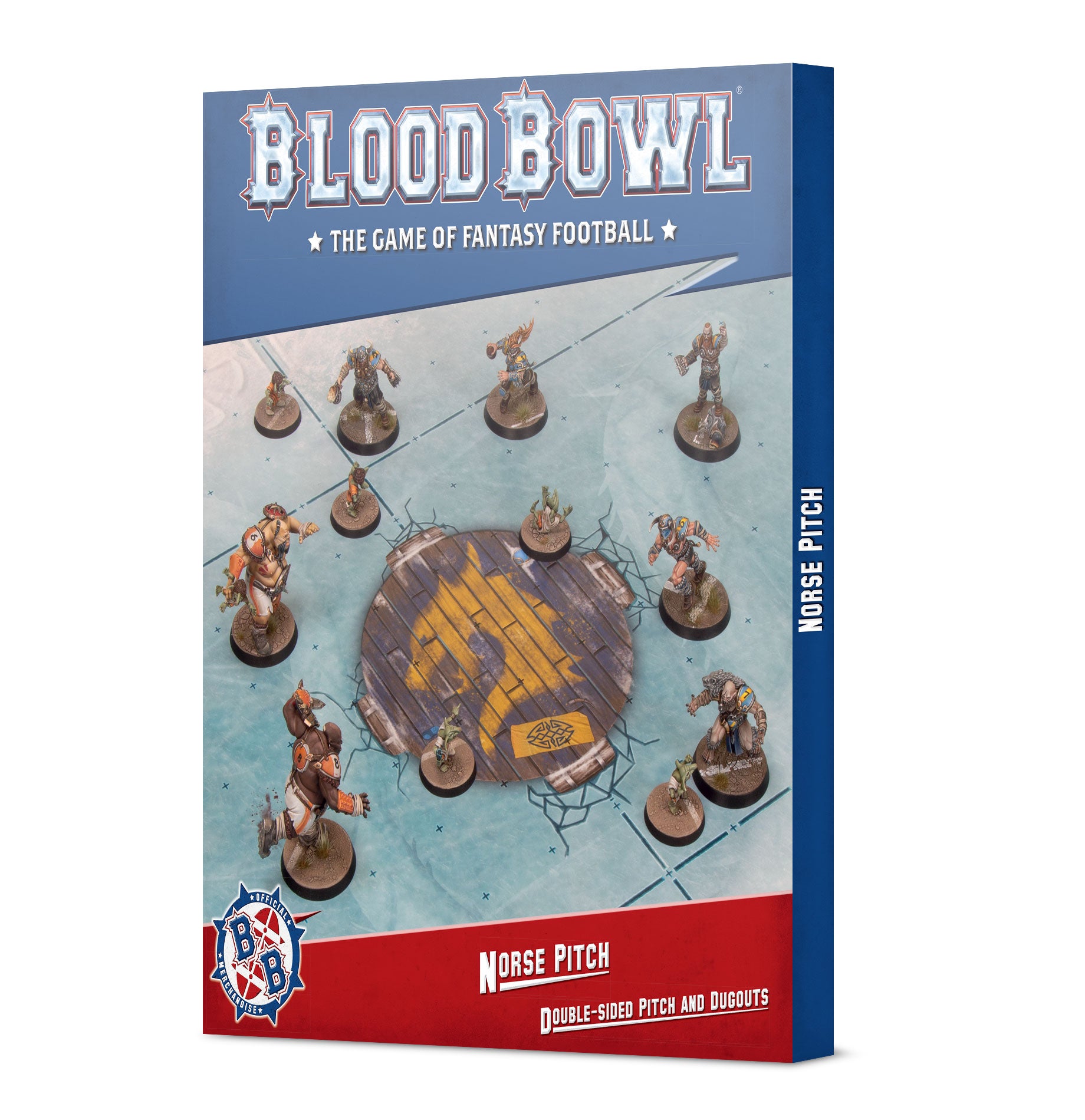 Blood Bowl: Norse Team Pitch & Dugouts | Odin's Place