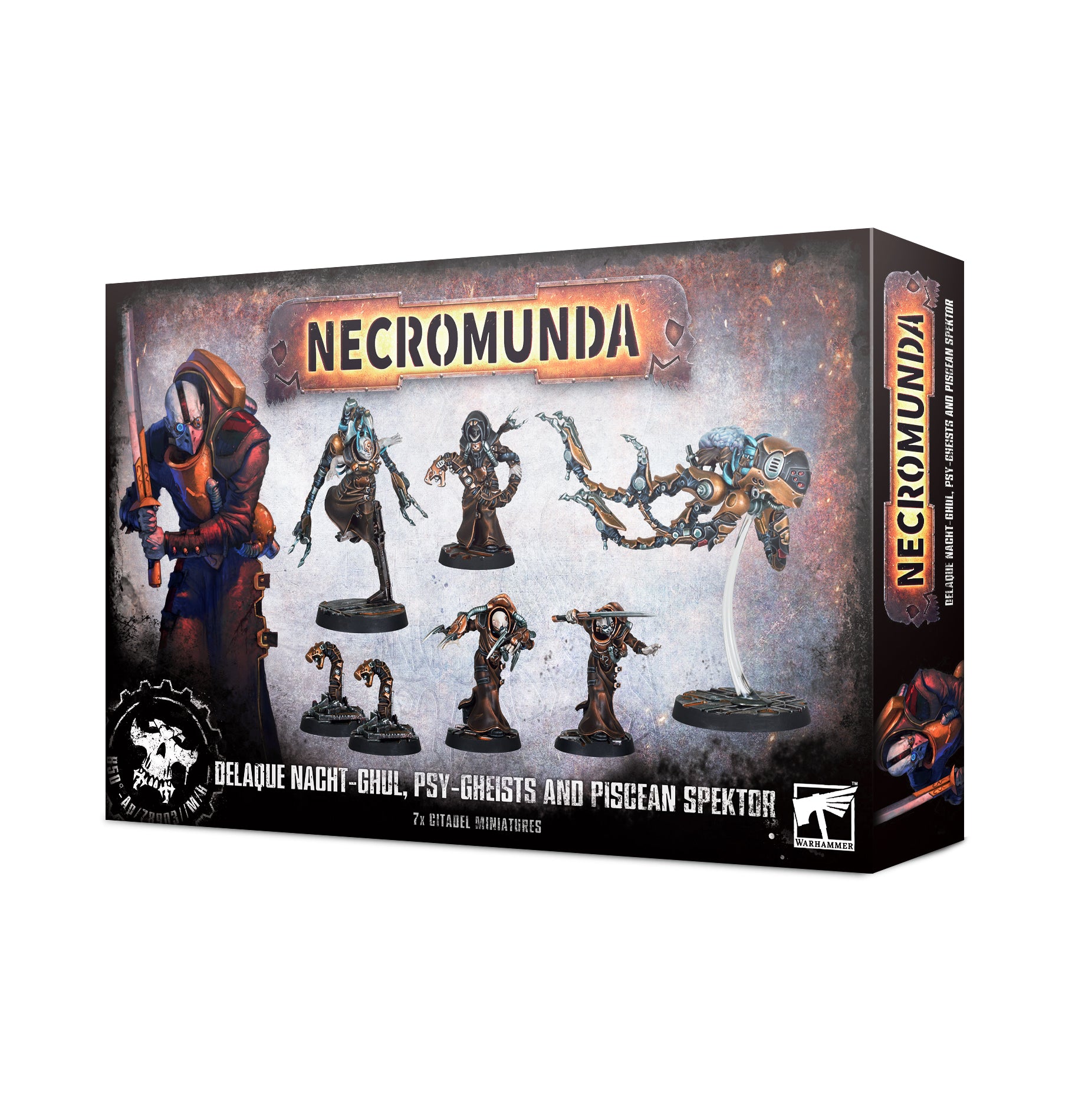 NECROMUNDA: Delaque Nacht-Ghul, Psy-Gheists and Piscean Spektor | Odin's Place