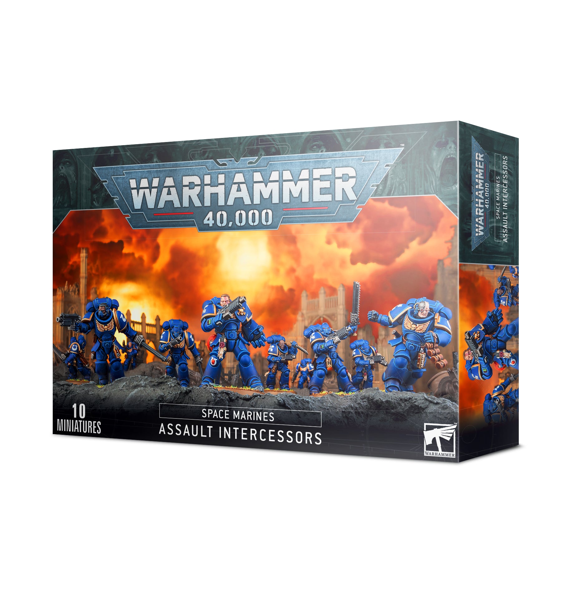 Warhammer 40K: Space Marines Assault Intercessors | Odin's Place