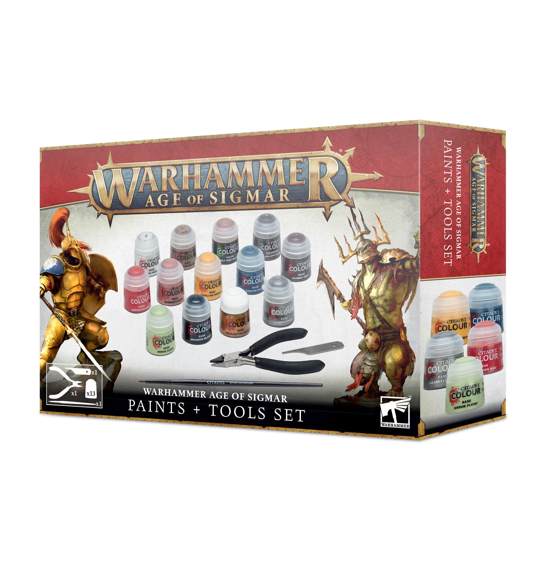 Warhammer Age of Sigmar: Paint + Tools Set | Odin's Place