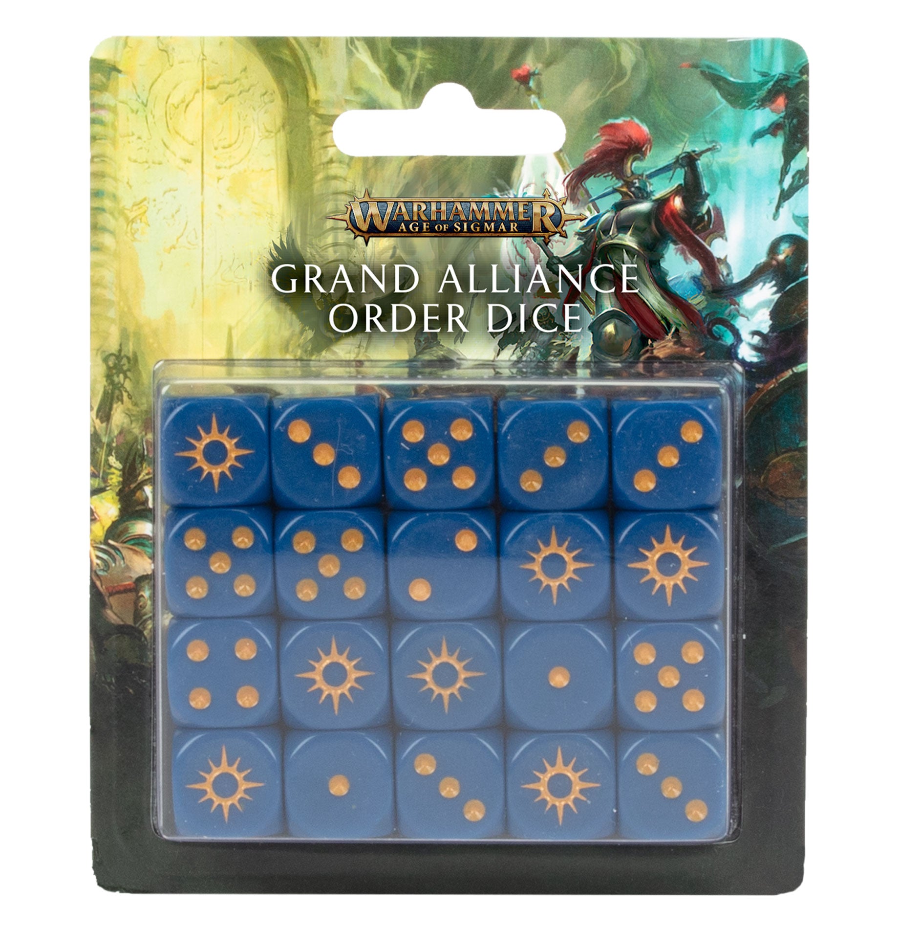 Warhammer Age of Sigmar: Grand Alliance Order Dice | Odin's Place