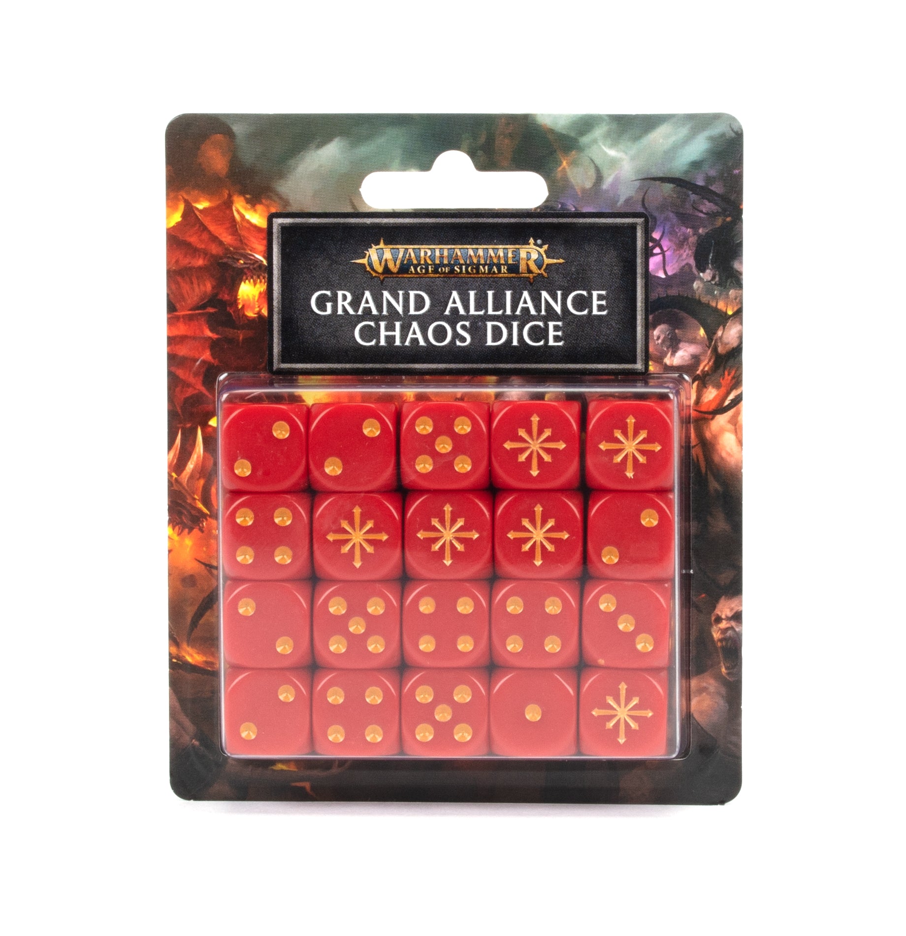 Warhammer Age of Sigmar: Grand Alliance Chaos Dice | Odin's Place