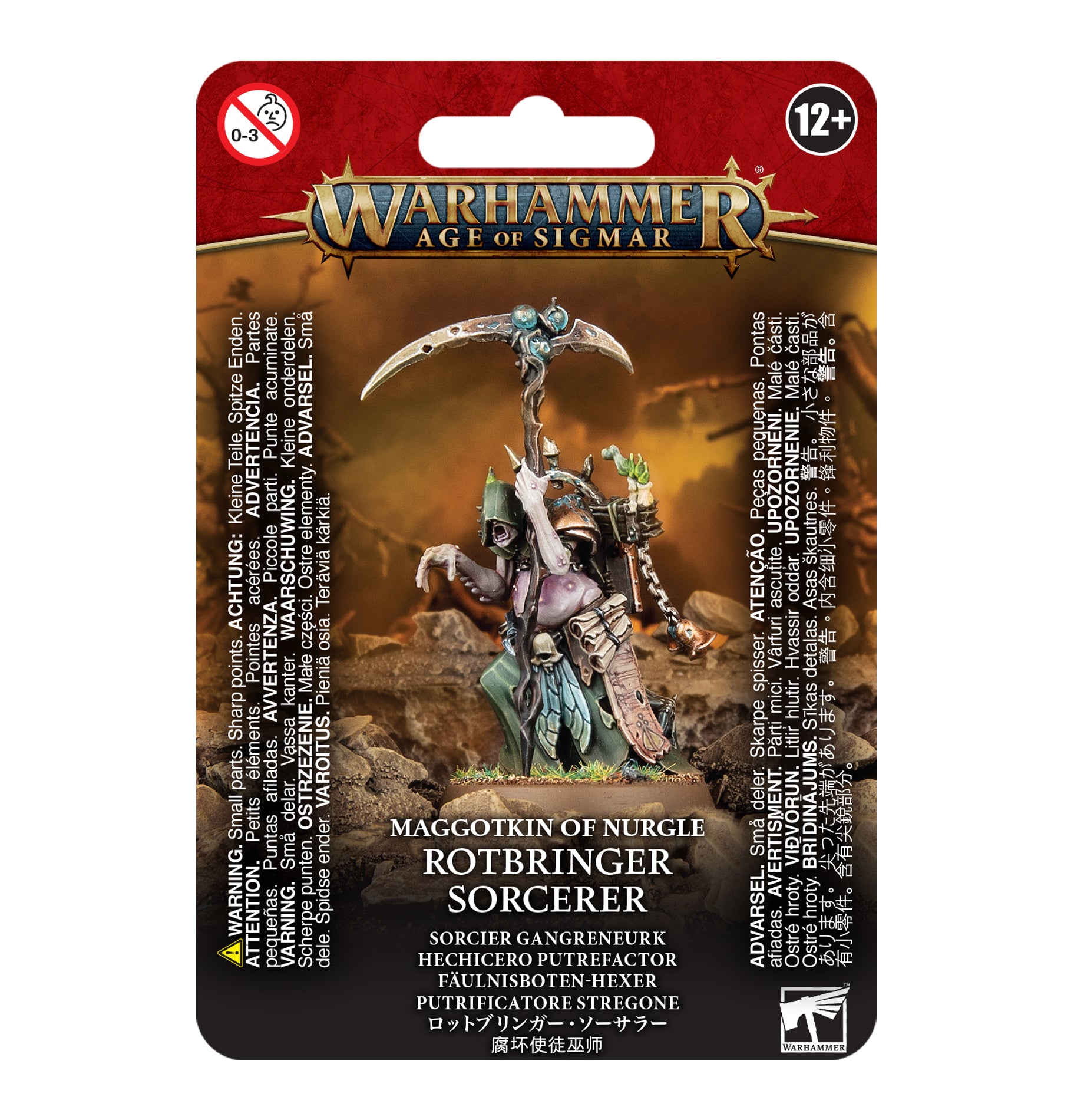 Warhammer Age of Sigmar: Rotbringer Sorcerer | Odin's Place