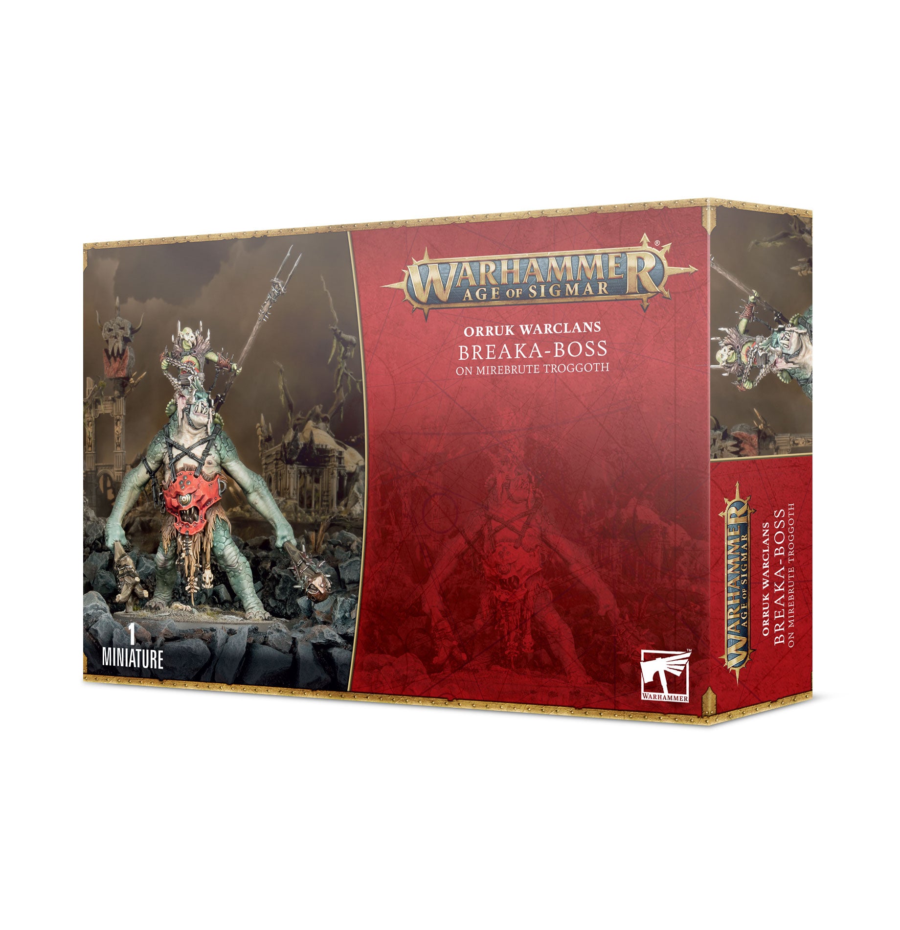 Warhammer Age of Sigmar: Breaka-boss on Mirebrute Troggoth | Odin's Place