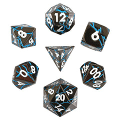 Forged Gaming Tempest Magus Poly 7 Metal Dice Set | Odin's Place
