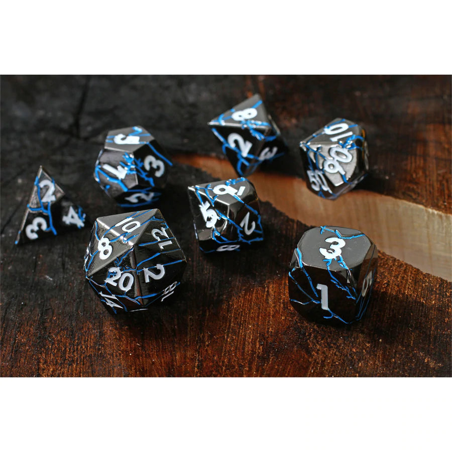 Forged Gaming Tempus Magus Poly 7 Metal Dice Set | Odin's Place
