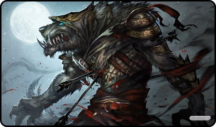Gamer Mats Werewolf Assasin Playmat | Odin's Place