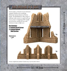 Battlefield in a Box: Sandstone Small Corners | Odin's Place