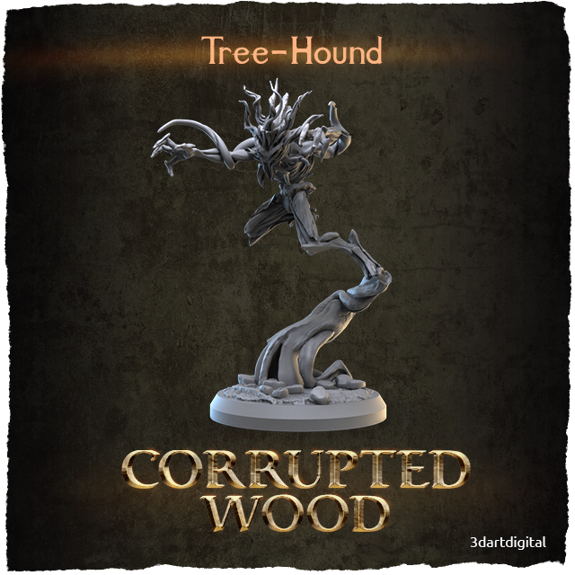 Dragon's Lair Printed Mini: Corrupted Wood Set | Odin's Place