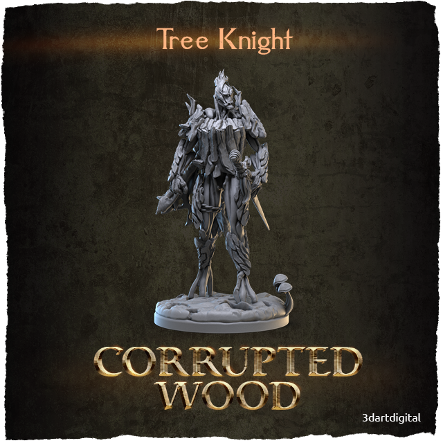 Dragon's Lair Printed Mini: Corrupted Wood Set | Odin's Place