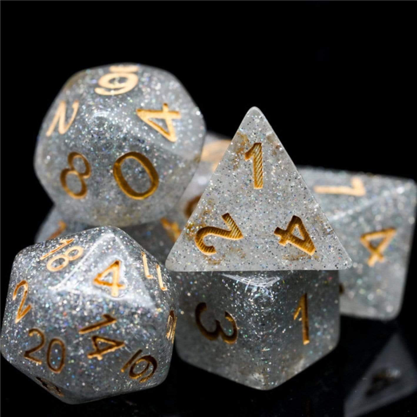 Foam Brain Twinkle Stars RPG Dice Set | Odin's Place