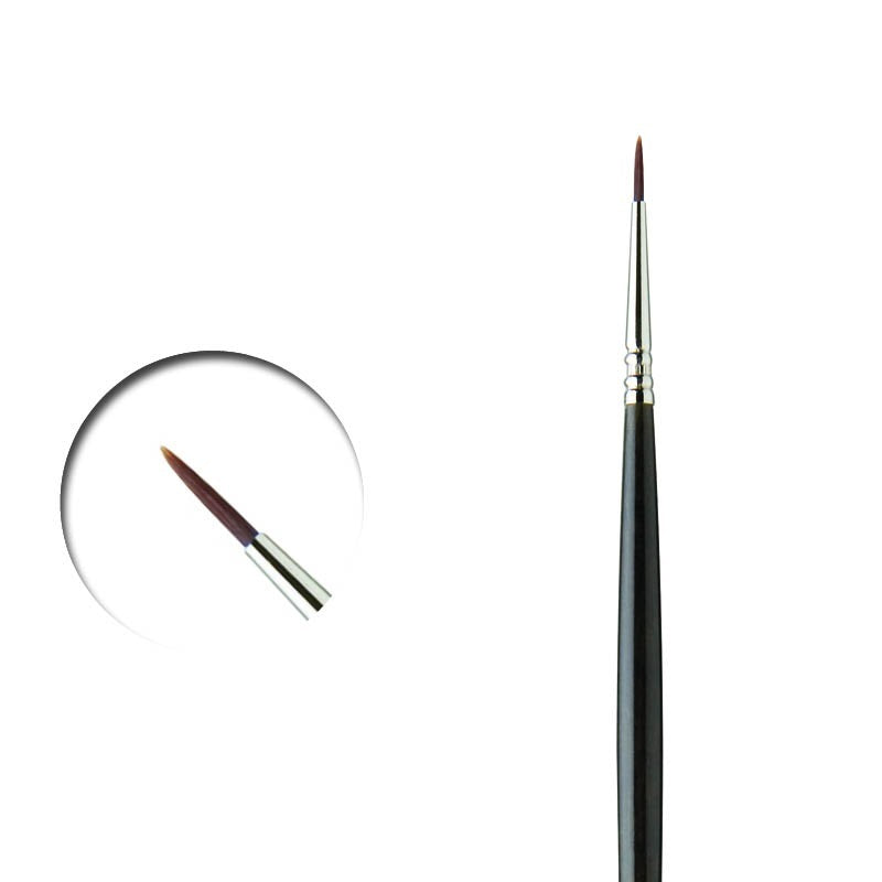 Vallejo Kolinsky Tajmyr Extra Fine Paint Brush #2/0 | Odin's Place