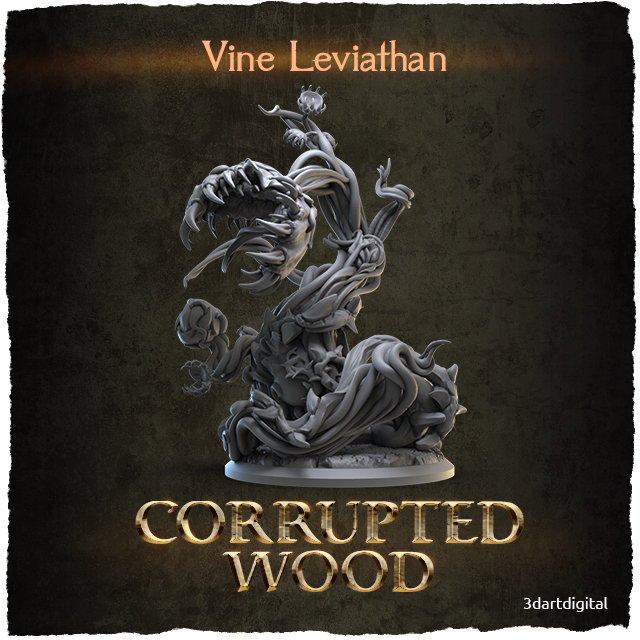 Dragon's Lair Printed Mini: Corrupted Wood Set | Odin's Place