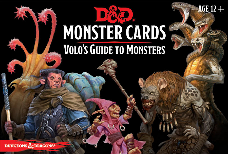 DNR - Dungeons and Dragons Monster Cards: Volo's Guide to Monsters | Odin's Place