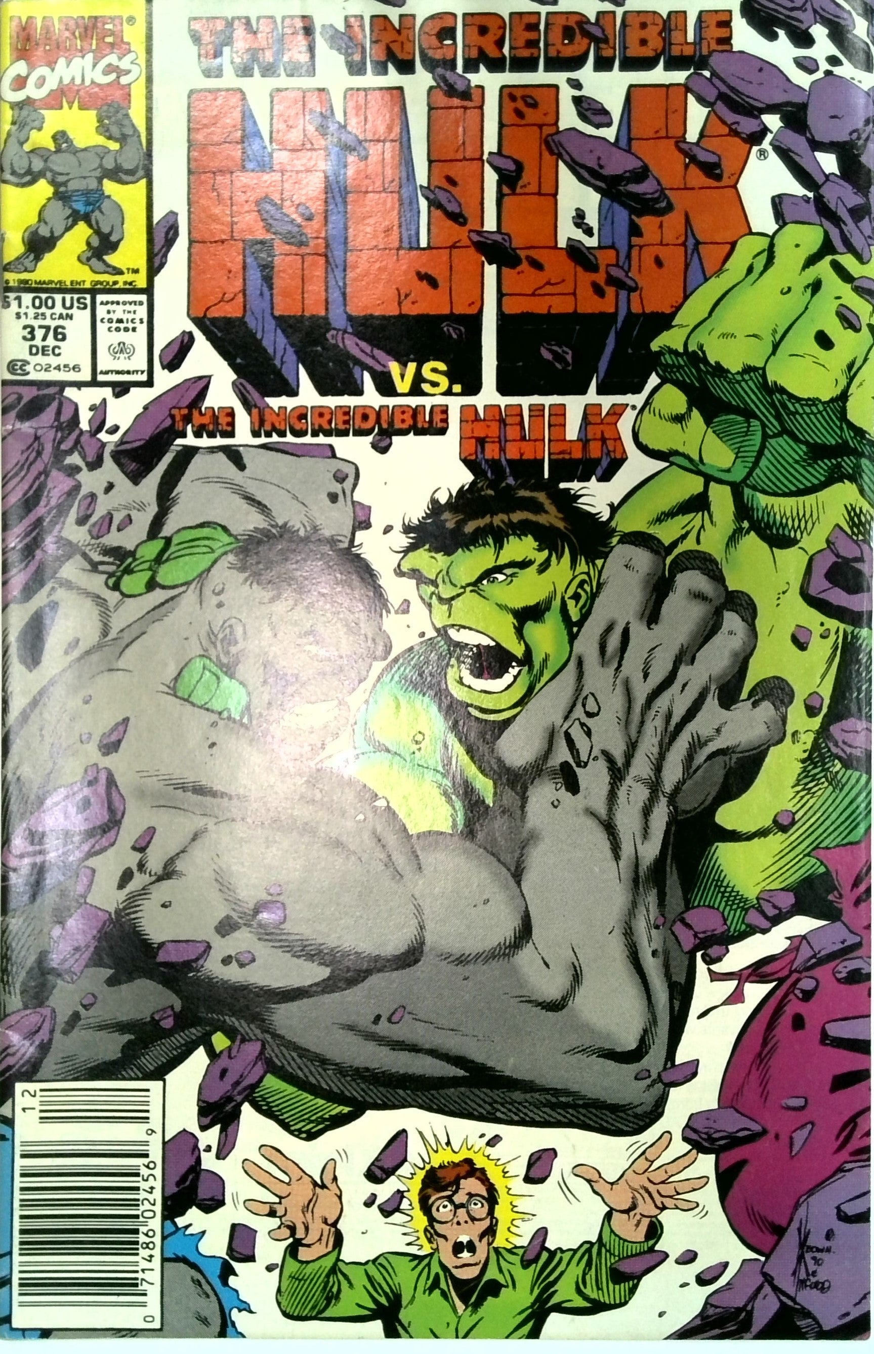 Incredible Hulk #376 (1990) | Odin's Place