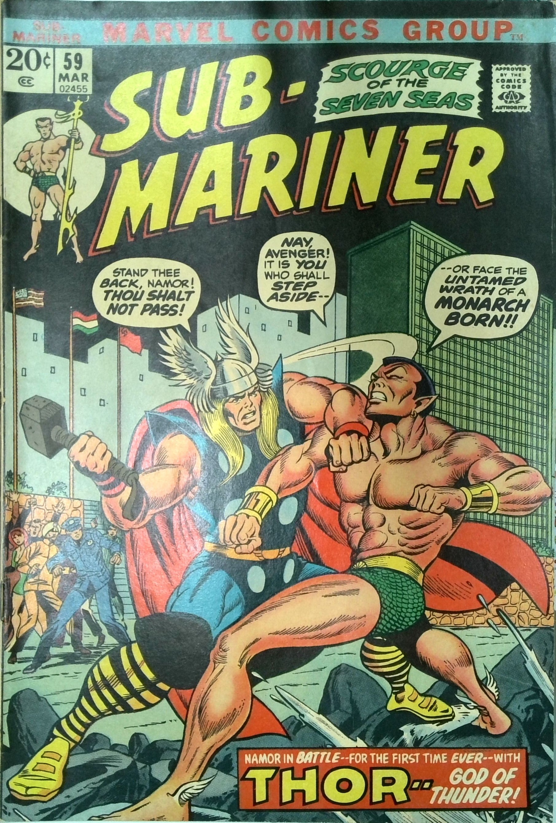 Sub-Mariner #59 (1973) | Odin's Place