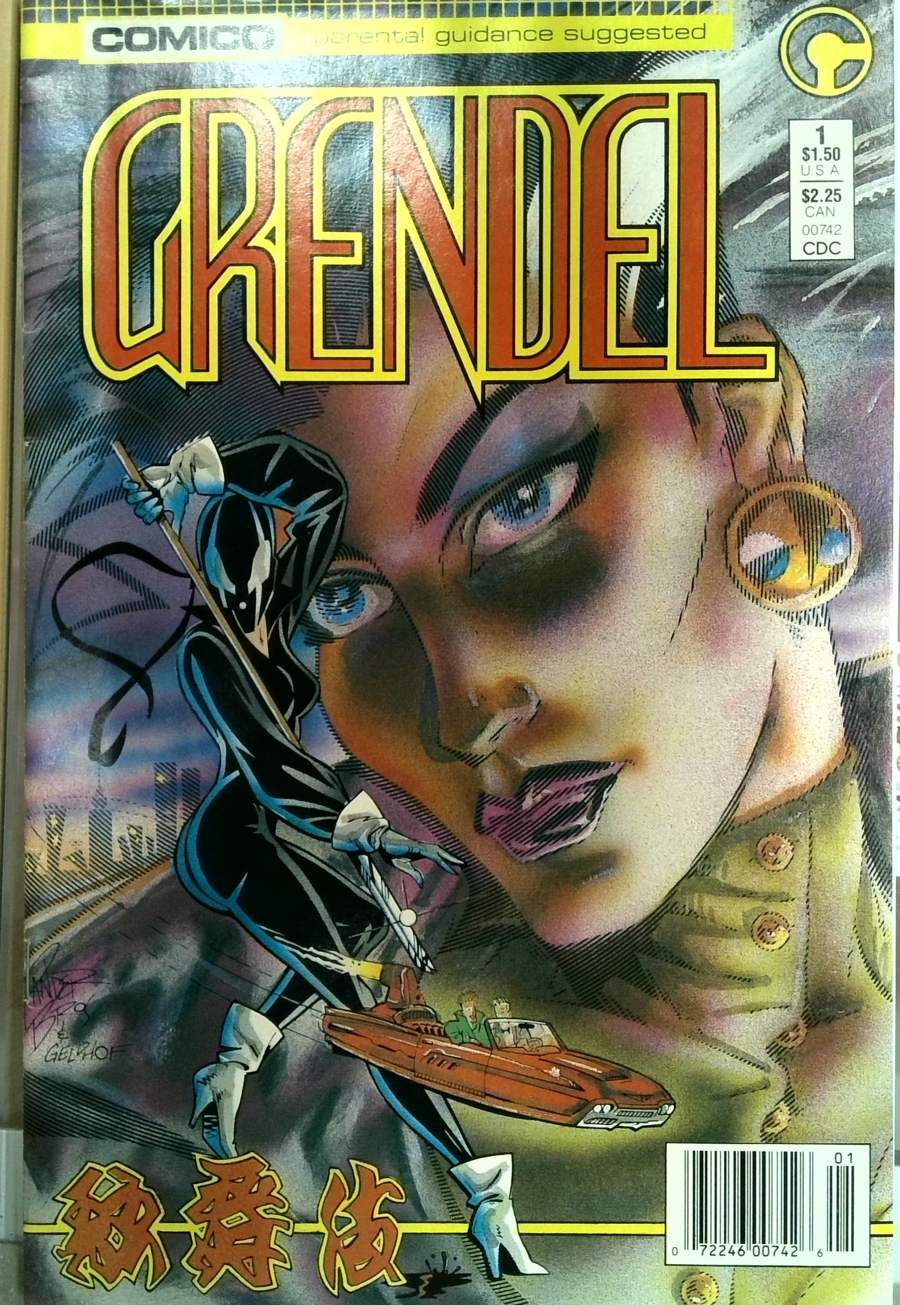 Grendel #1 Vol 2 (1986) | Odin's Place