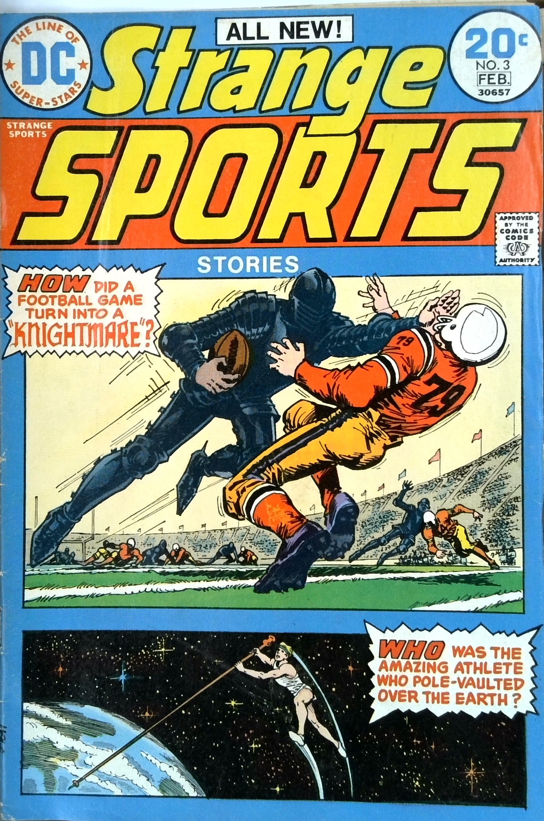 Strange Sports #3 (1974) | Odin's Place