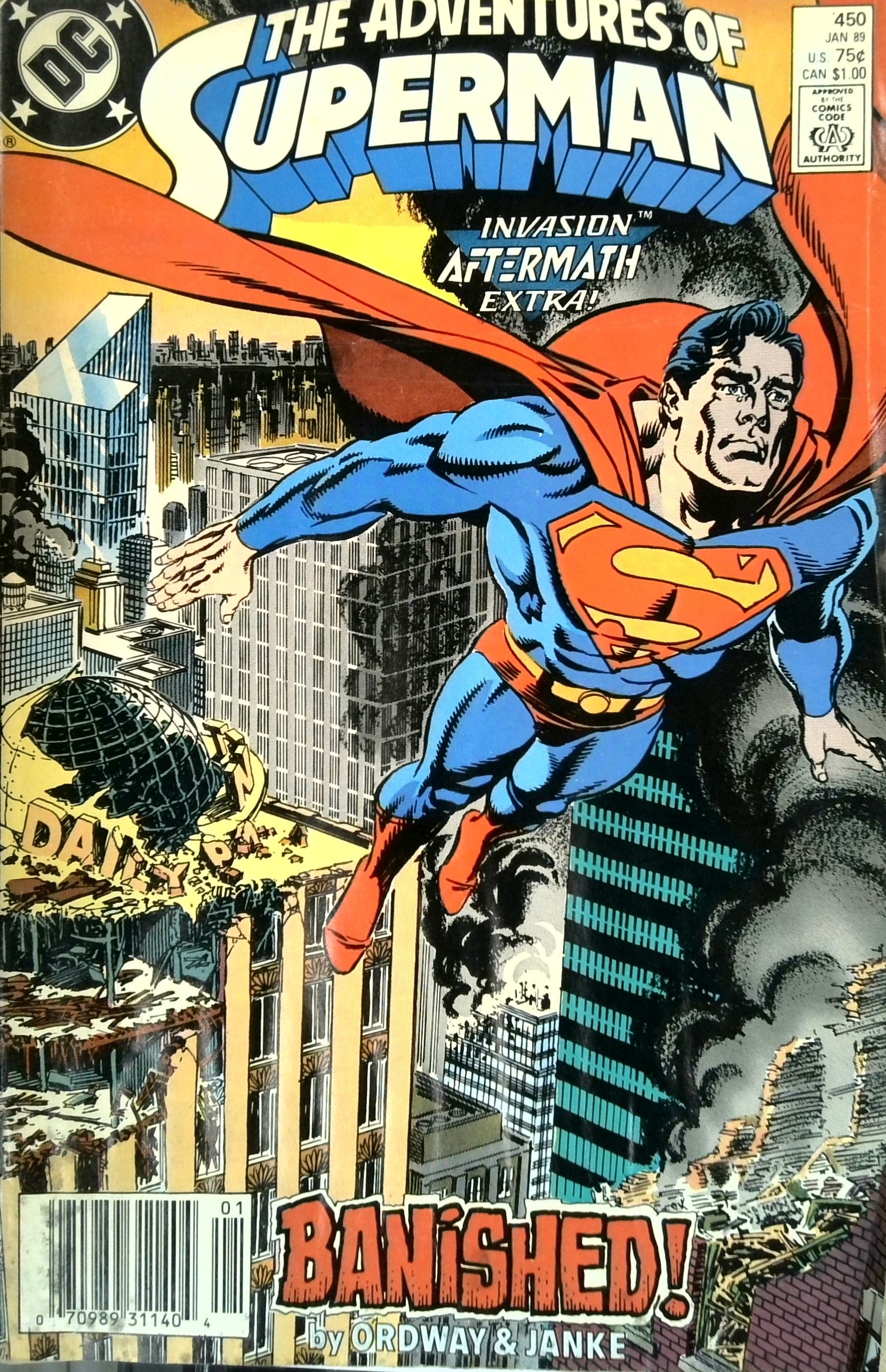 Adventures of Superman #450 (1988) | Odin's Place