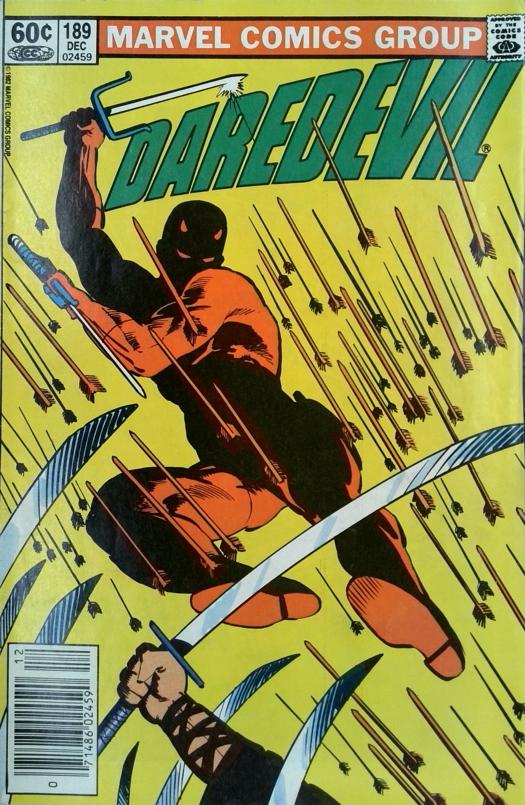 Daredevil #189 (1982) | Odin's Place