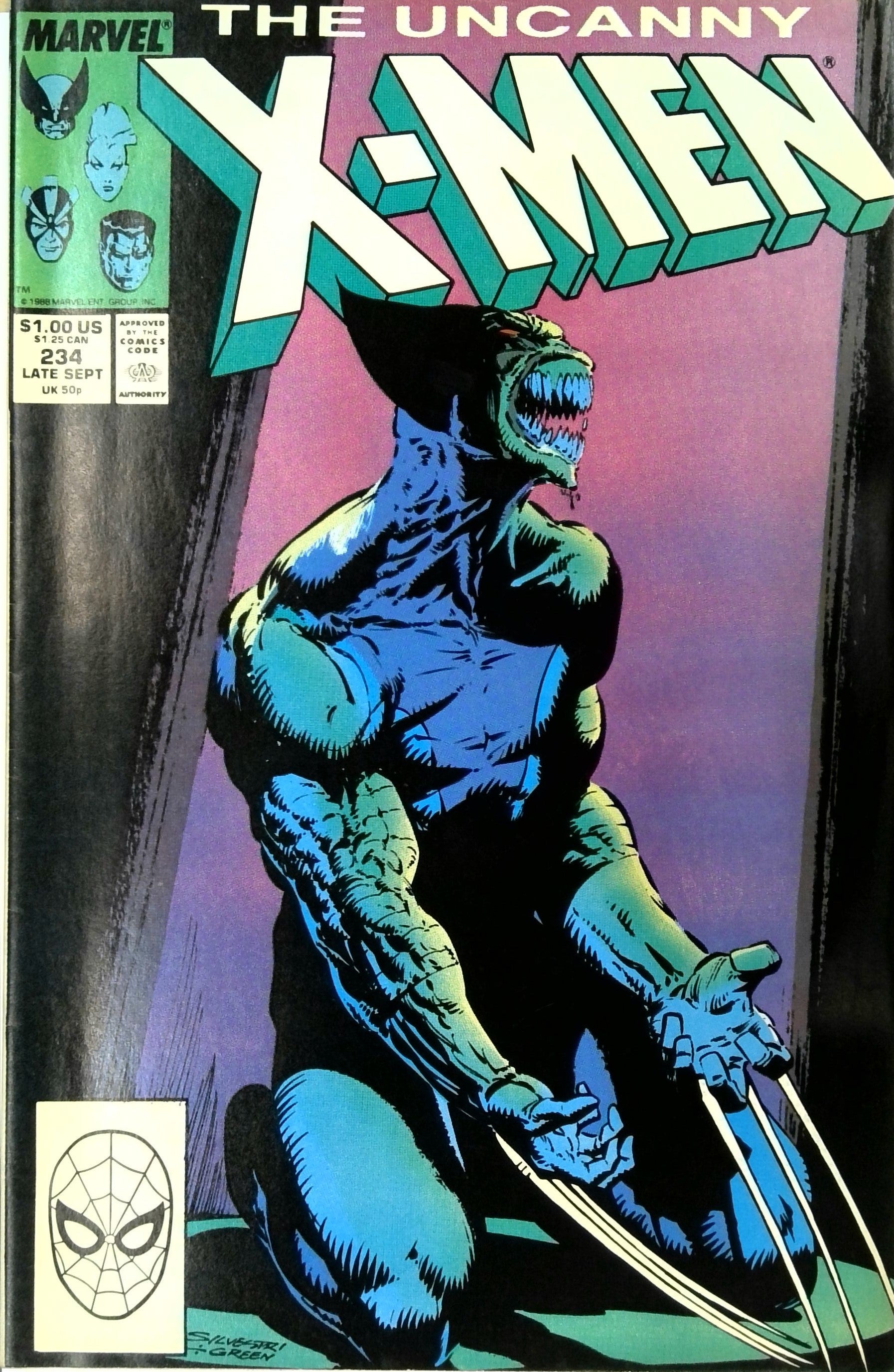 Uncanny X-men #234 (1988) | Odin's Place