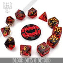 DND Dice 11 Dice Set: Blood Bats & Beyond | Odin's Place