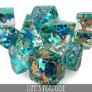 DND Dice 11 Dice Set: Life's Porpoise | Odin's Place