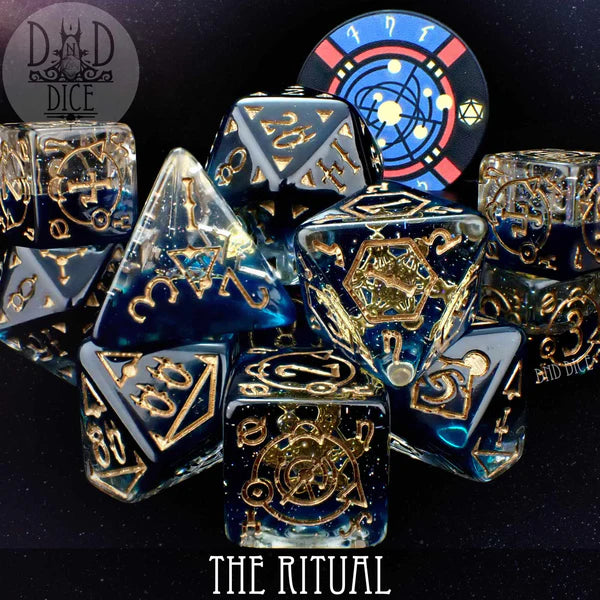 DND Dice 11 Dice Set: The Ritual | Odin's Place