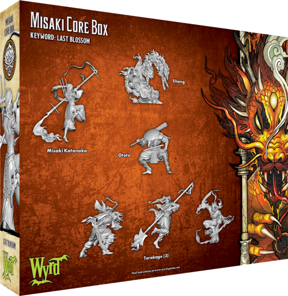 Malifaux 3E: Ten Thunders Misaki Core Box | Odin's Place