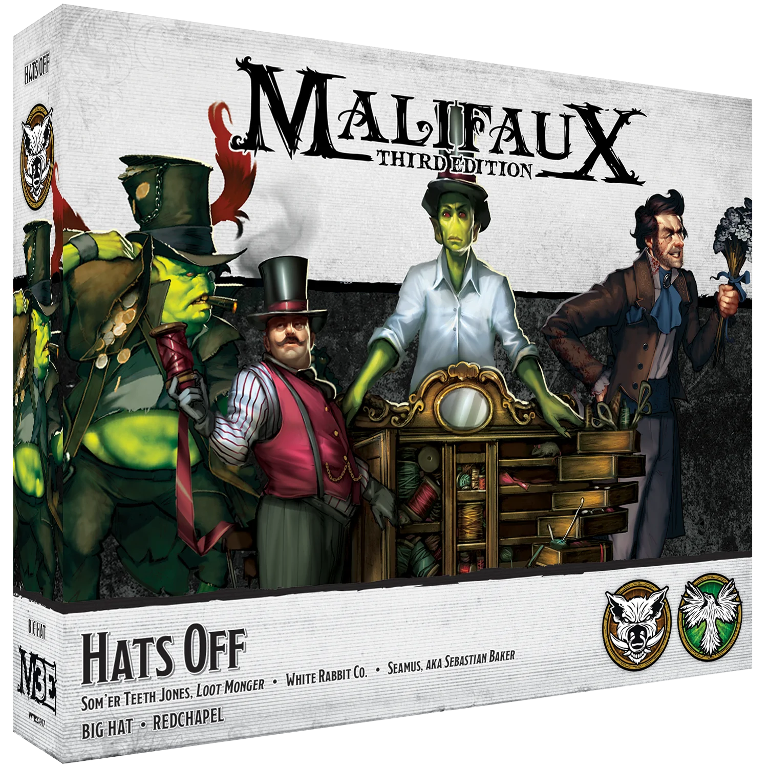 Malifaux 3E Bayou/Resurrectionist Hats Off | Odin's Place