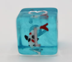 Foam Brain Water Garden Koi Poly 7 Dice Set | Odin's Place