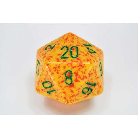 Chessex 34mm Speckled Lotus D20 | Odin's Place