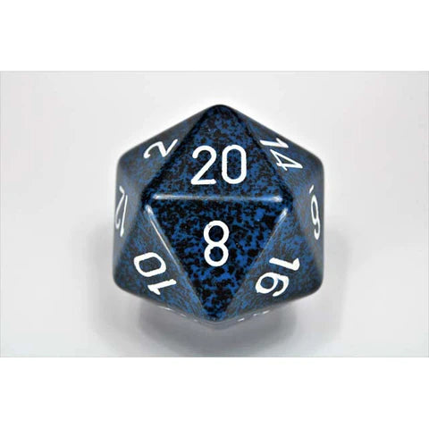 Chessex d20 34mm Speckled Stealth | Odin's Place