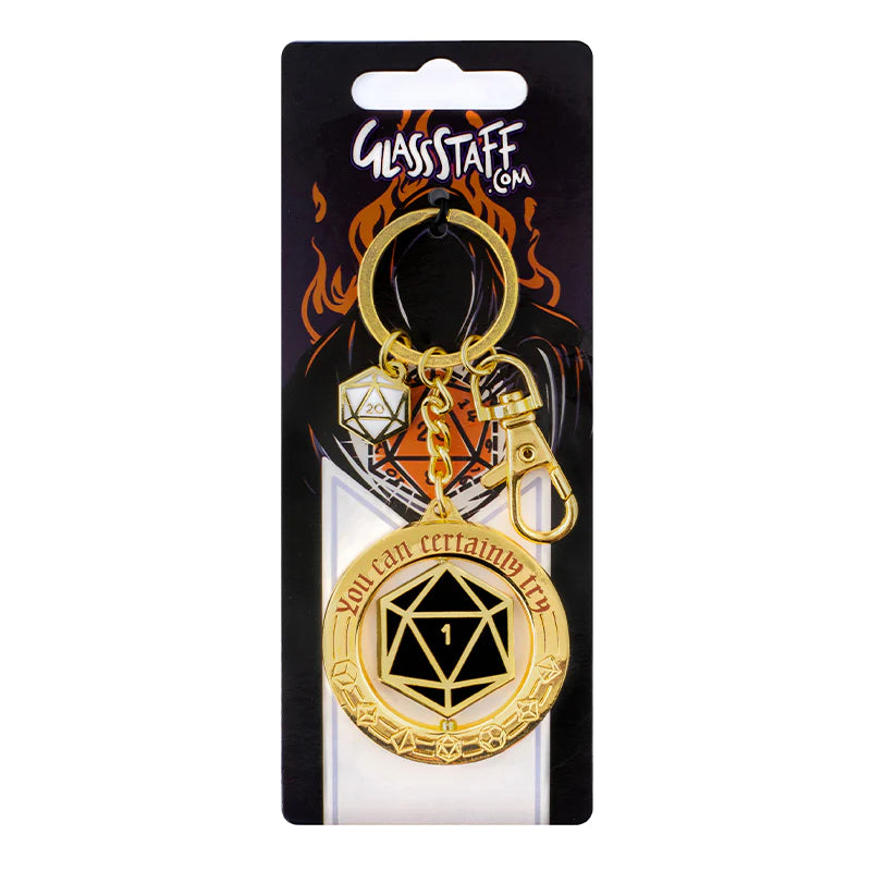 Forged Gaming: D&D Themed Keychain | Odin's Place
