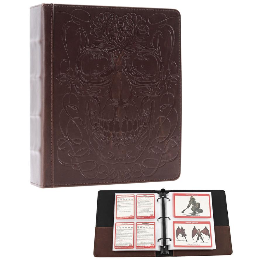 Forged Gaming: Curiosities Cache Card Binder Brown | Odin's Place