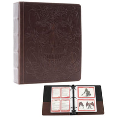 Forged Gaming: Curiosities Cache Card Binder Brown | Odin's Place