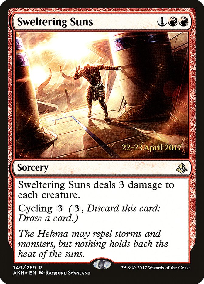 Sweltering Suns (149) [Amonkhet Prerelease Promos] | Odin's Place