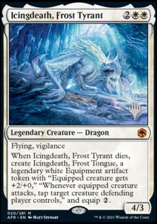Icingdeath, Frost Tyrant (Promo Pack) [Dungeons & Dragons: Adventures in the Forgotten Realms Promos] | Odin's Place