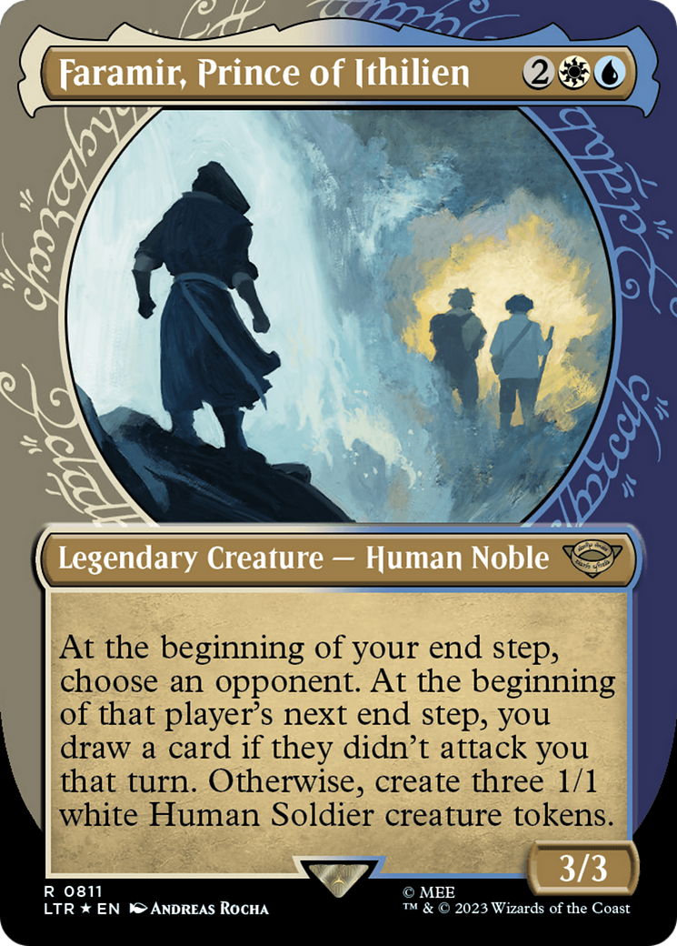 Faramir, Prince of Ithilien (Showcase) (Surge Foil) [The Lord of the Rings: Tales of Middle-Earth] | Odin's Place