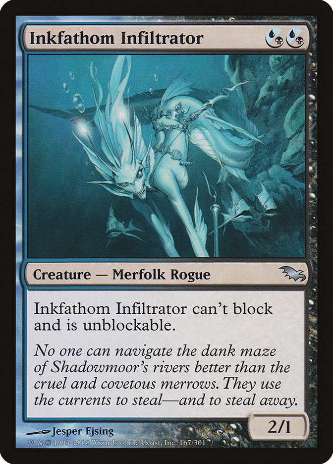 Inkfathom Infiltrator (167) [Shadowmoor] | Odin's Place