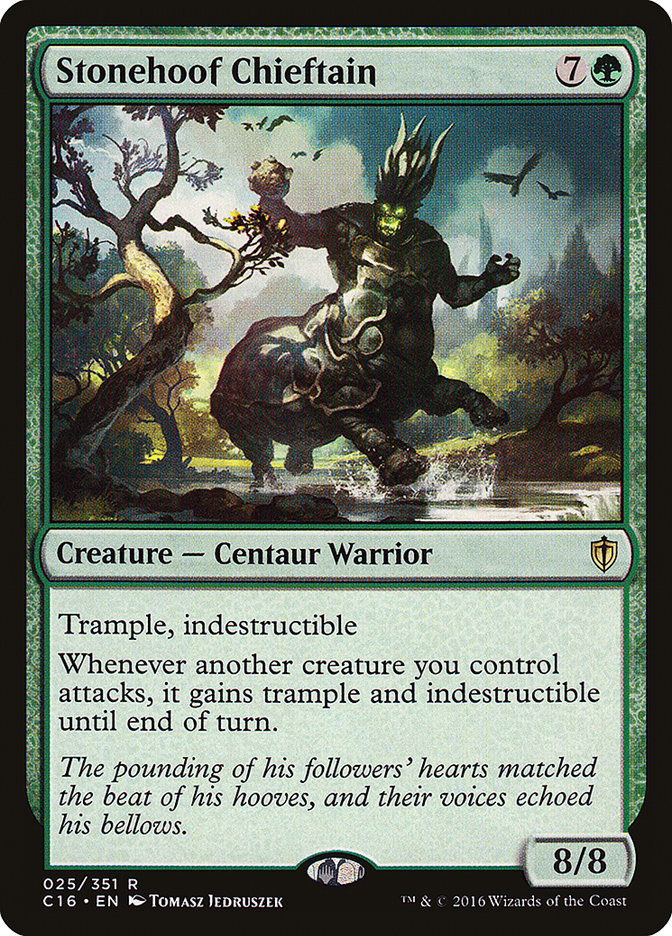 Stonehoof Chieftain (25) [Commander 2016] | Odin's Place