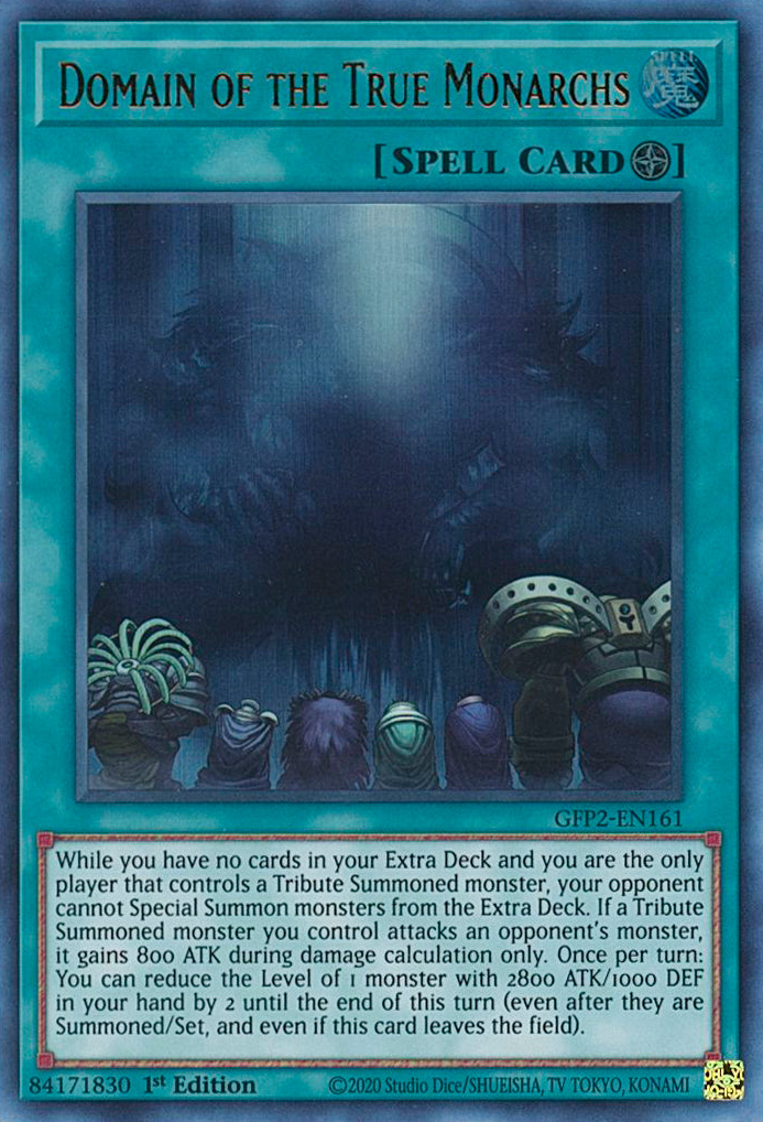 Domain of the True Monarchs [GFP2-EN161] Ultra Rare | Odin's Place