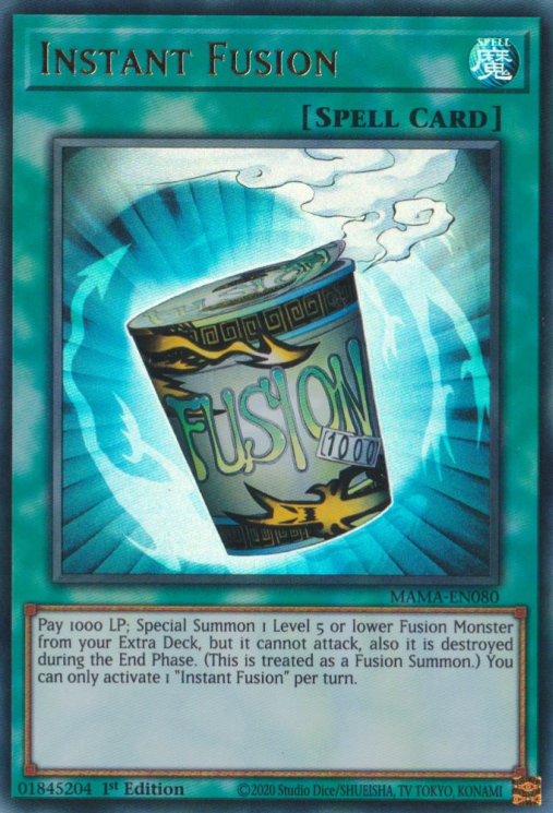 Instant Fusion [MAMA-EN080] Ultra Rare | Odin's Place