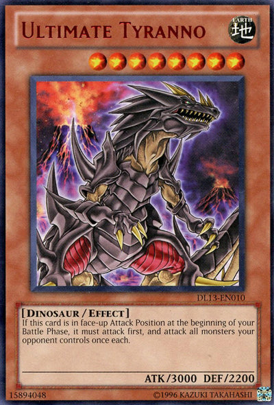 Ultimate Tyranno (Red) [DL13-EN010] Rare | Odin's Place