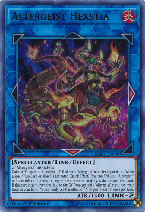 Altergeist Hexstia [BLRR-EN066] Ultra Rare | Odin's Place