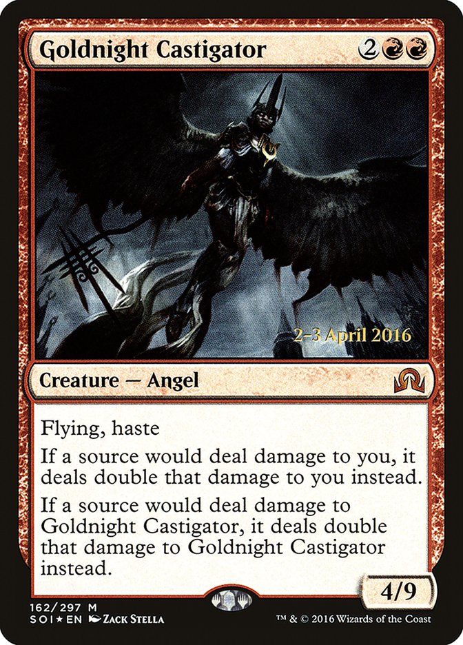 Goldnight Castigator (162) [Shadows over Innistrad Prerelease Promos] | Odin's Place
